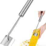 Effortlessly Strip Corn with the 2025 Long Handle Stainless Steel Corn Cob Stripper!